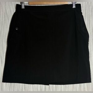 Athleta Black A-Line Skirt